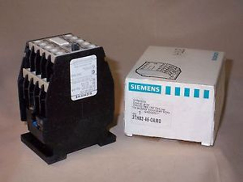 SIEMENS 3TH8346-0AM0 contactor relay 220/264VAC (New)