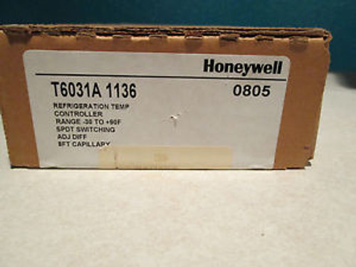 Honeywell T6031A 1136 Temperature Controller (NEW)
