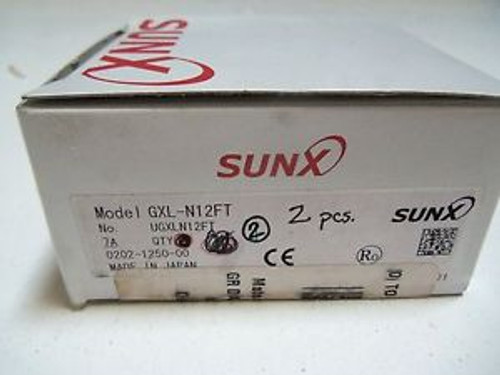 LOT OF 2 SUNX GXL-N12FT PROXIMITY SENSOR NEW IN BOX