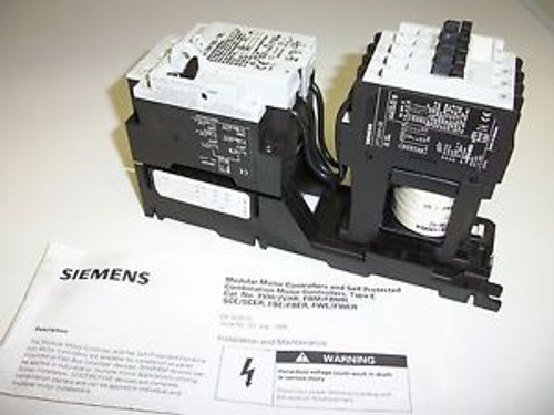 SIEMENS 3VH1330-1ML MODULAR MOTOR CONTROLLER 3TF3000-0B MINI RELAY CONTACTOR NEW