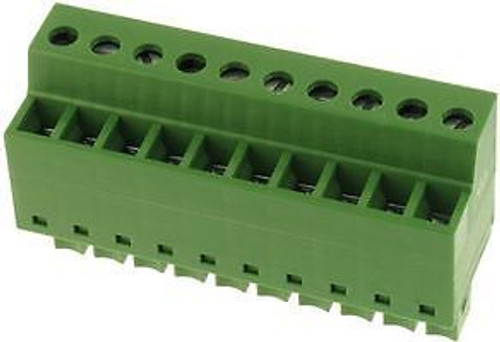 MULTICOMP MC310-38110 TERMINAL BLOCK PLUGGABLE 10POS, 24-14AWG (100 pieces)