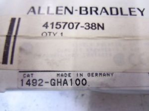 ALLEN BRADLEY 1492-GHA100 SERIES A NEW IN BOX