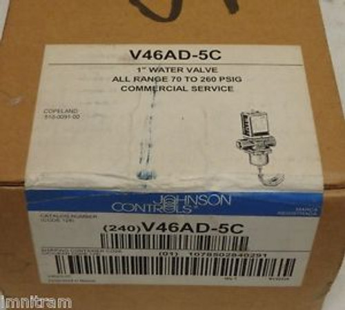 JOHNSON CONTROLS Model V46AD-5C WATER VALVE 1