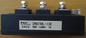 1 pcs 2MBI50L-120 FUJI IGBT MODULE - NEW
