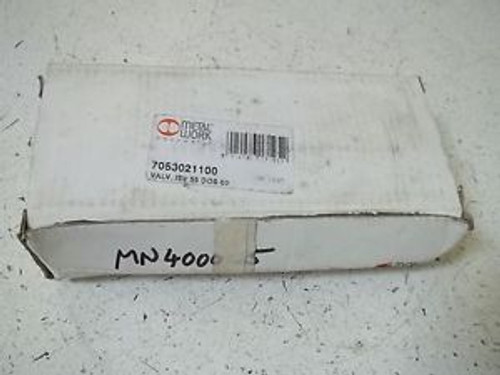 METAL WORK ISV 55 DOS 00 SOLENOID VALVE NEW IN A BOX