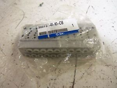 SMC SS5Y3-41-10-C6 MANIFOLD NEW OUT OF BOX