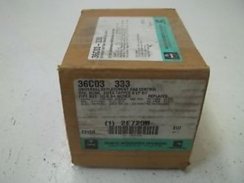 WHITE-RODGERS 36C0333 UNIVERSAL REPLACEMENT GAS CONTROL NEW IN A BOX