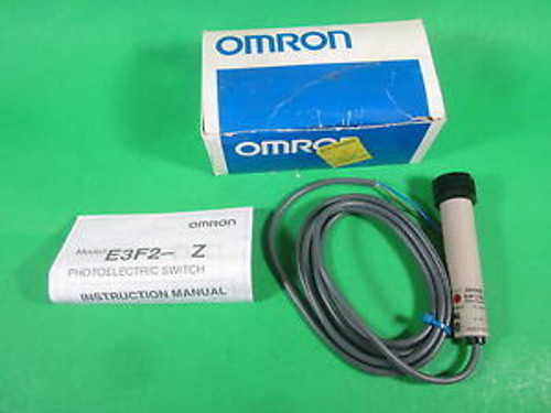 Omron Photoelectric Switch -- E3F2-3Z1 2M -- New