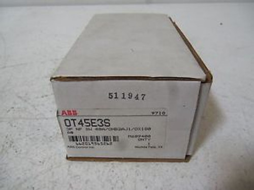 ABB 0T45E3S DISCONNECT SWITCH 30A NEW IN BOX