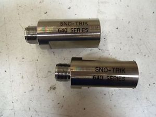 LOT OF 2 SNO-TRIK 640 SERIES NEW OUT OF BOX