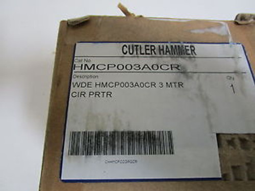 CUTLER-HAMMER CIRCUIT BREAKER HMCP003A0CR NEW IN BOX