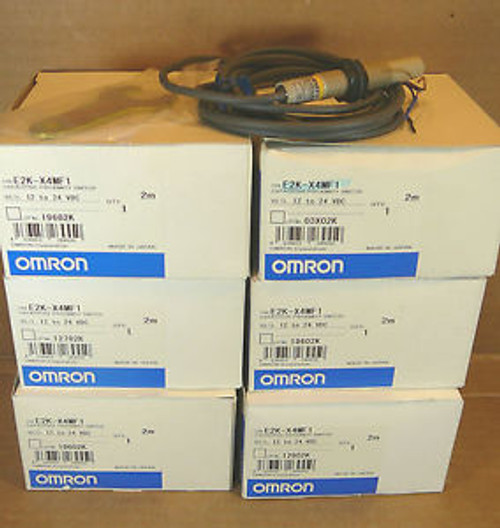 E2K-X4MF1 Omron New In Box Capacitive Proximity Switch E2KX4MF1