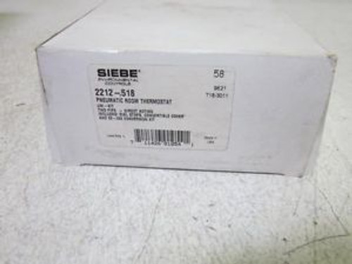 SIEBE 2212-518 PNEUMATIC ROOM THERMOSTAT NEW IN A BOX