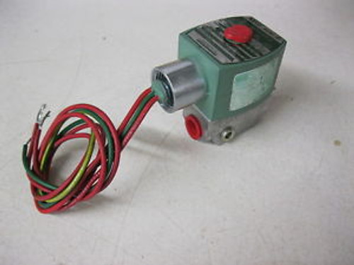 ASCO Red Hat 8040H7 Solenoid Valve 120 vac 1/4 npt NEW