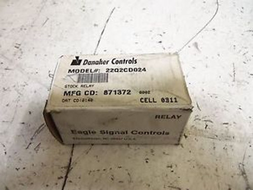 DANAHER CONTROLS 22Q2CD024 RELAY NEW IN A BOX