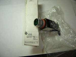 ALLEN BRADLEY 800MR-PF16GD1K SER D ILLUMUNATED GREEN P. B. SWITCH NNB