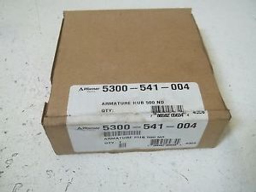 WARNER ELECTRIC 5300-541-004 ARMATURE HUB 500 ND NEW IN A BOX