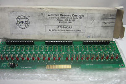 NEW WESTERN RESERVE 1781-A24A RELAY BOARD 1781A24A