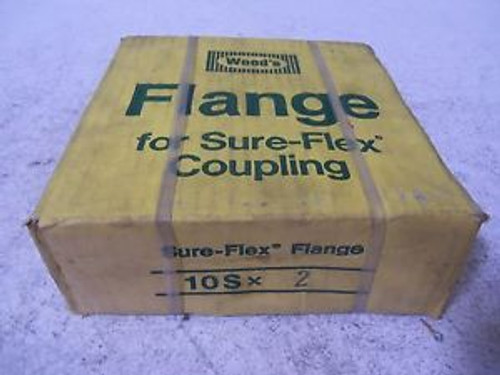 TB WOODS 10S-2 COUPLING FLANGE 2 BORE (YELLOW BOX) NEW IN BOX