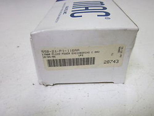 MAC 55B-21-PI-116AA SOLENOID VALVE  NEW IN A BOX