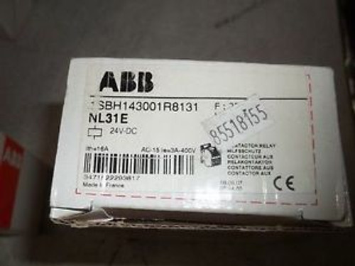 ABB 1SBH143001R8131 CONTACTOR RELAY NEW