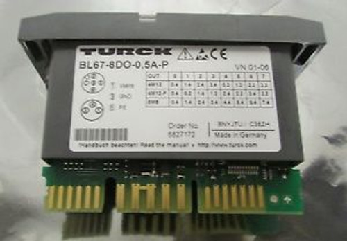 TURCK BL67 8DO 0 5A P Digital Output Module 6827172 BL67 8D0 05A P