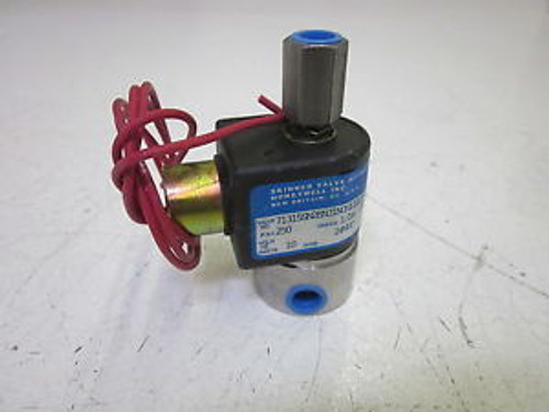 HONEYWELL 71315SN2ENJ1NOH111C2 SKINNER VALVE 24VDC 250PSI NEW OUT OF A BOX