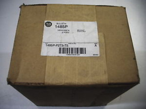 ALLEN-BRADLEY 1485P-PET5-T5 DEVICE BOX 2 PORT NEW IN BOX QUANTITY
