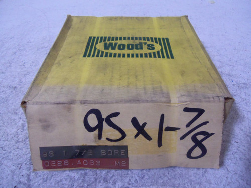 TB WOODS 9S-1-7/8 COUPLING FLANGE 1-7/8 BORE (YELLOW BOX) NEW IN BOX