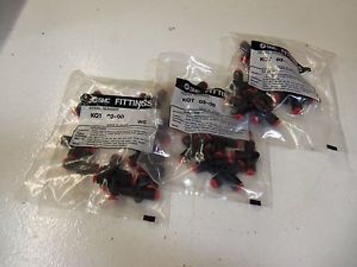 LOT OF 30 SMC KQT03-00 NEW IN FACTORY BAG