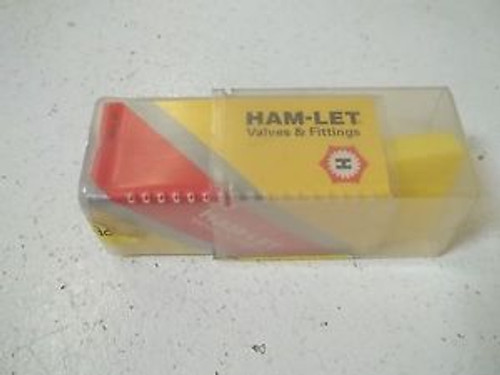 LOT OF 5 HAM-LET 769L 1/8 X 1/4  ELBOW FITTING ORIGINAL PACKAGE