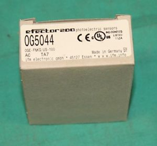 IFM Efector 0G5044 Photoelectric Sensor OGE-FNKG OG5044