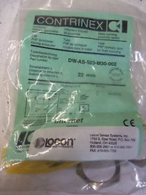 CONTRINEX DW-AS-503-M30-002 NEW IN BAG