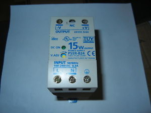 Idec: PS5R-B24 - Power Supply 15W 100-240VAC 0.3A Input