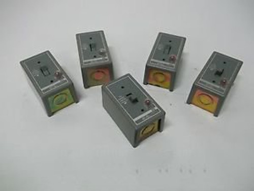 Square D 2510FG1P FHP Manual Motor Starter - Lot of 5 (STR2228)