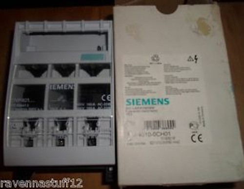 SIEMENS 3NP4010-0CH01 FUSE SWITCH DISCONNECT (NEW IN BOX)