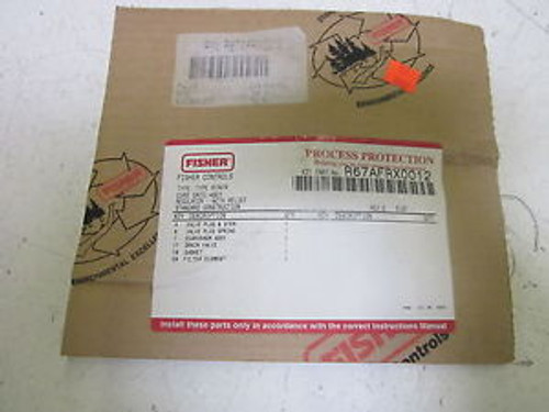 FISHER R67AFRX0012 REGULATOR REPAIR KIT W/ RELIEF NEW IN A FACTORY BAG