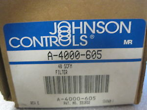 NEW JOHNSON CONTROLS A-4000-605 FILTER CARTRIDGE A4000605