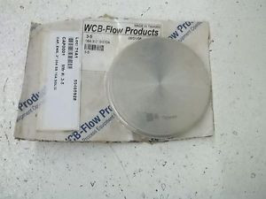 TRI-CLOVER WCB-FLOW PRODUCTS 3-5 CAP END 16A 3.0 SS304 ORIGINAL PACKAGE