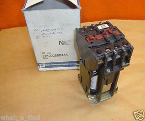 New Telemecanique LP1 D258BA65 Contactor 24 Volt Coil Motor Starter LP1D258BA65