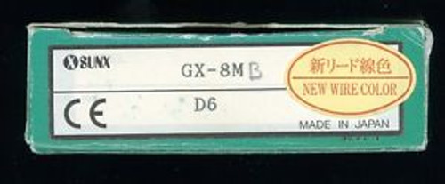 SUNX  GX-8MB Photoelectric Sensor System (Diffuse reflective type) NC