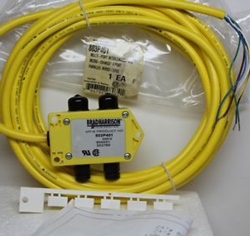New Brad Harrison/Woodhead # 803P401 Micro-Change Parallel Wired 4-Port Cable