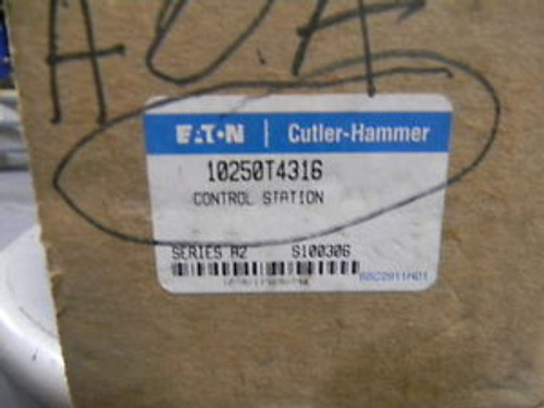 CUTLER HAMMER CONTROL STATION 10250T4316