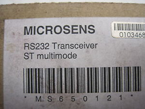 New Microsens MS650121 Optical Transceiver RS-232