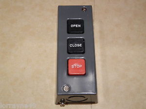Eastern Motor PB-3 Open Close Stop Push Button