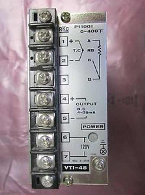 RKC VTI 48 Pt 100 Ohm Power Supply VTI-48
