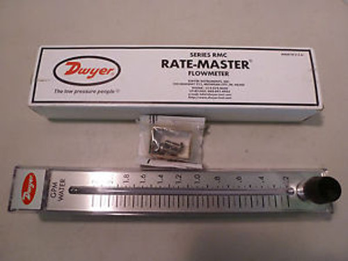 Dwyer RMC-142-SSV Rate-Master Series RMC Flowmeter New