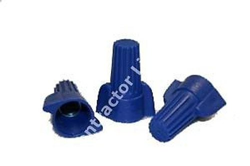 1 CASE 1500 PC WIRE NUTS BIG BLUE WINGED (P17)