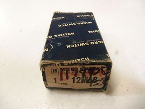 MICRO SWITCH ACTUATOR SWITCH 12MA6 NEW IN BOX