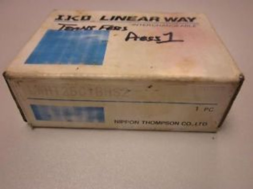 IKO LINEAR WAY LWHT25C1BHS2 NEW IN A BOX